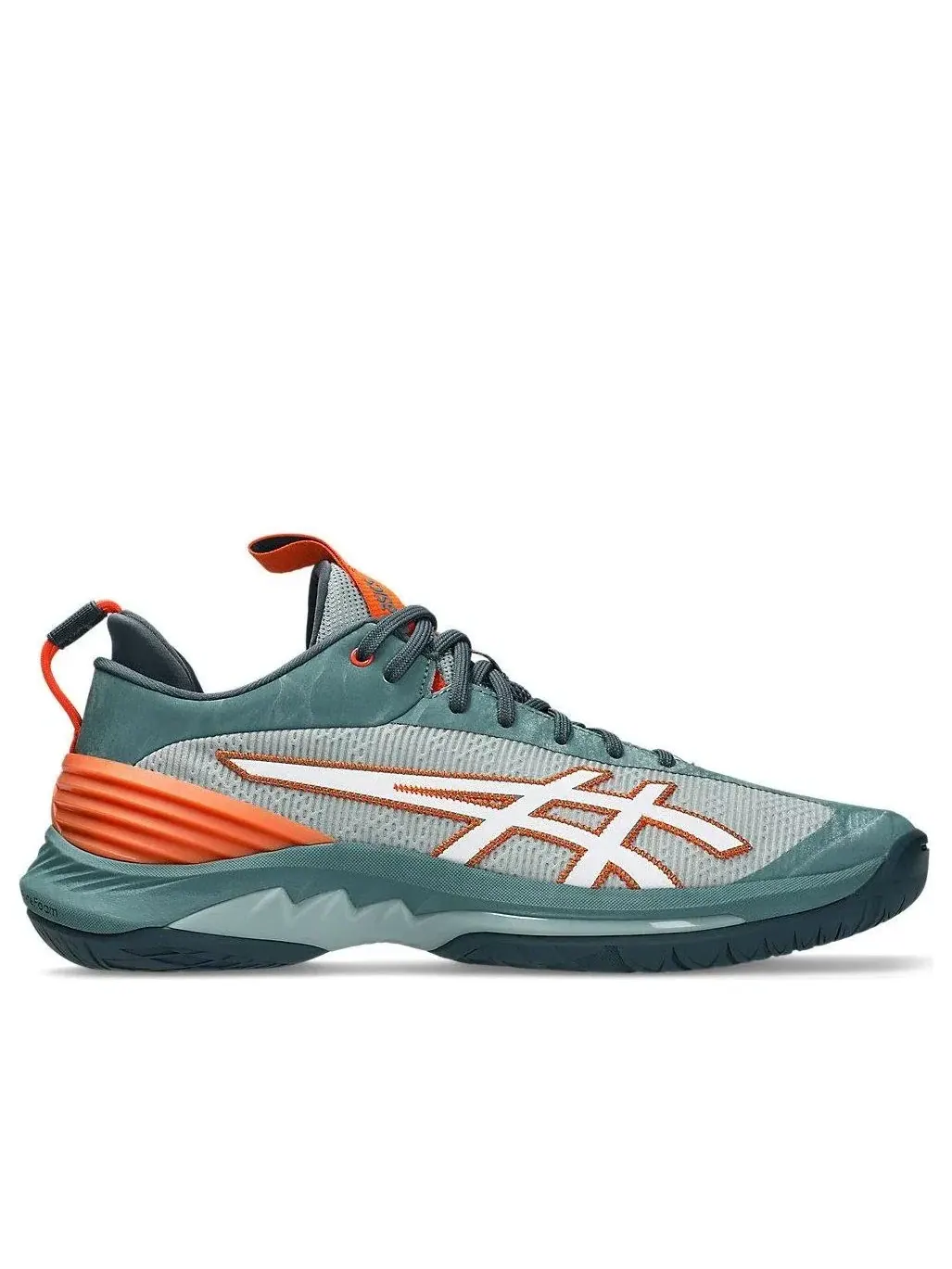 Мужские кроссовки для баскетбола с шнуровкой Gel-Burst ASICS — изображение 2 из 7, бирюзовый