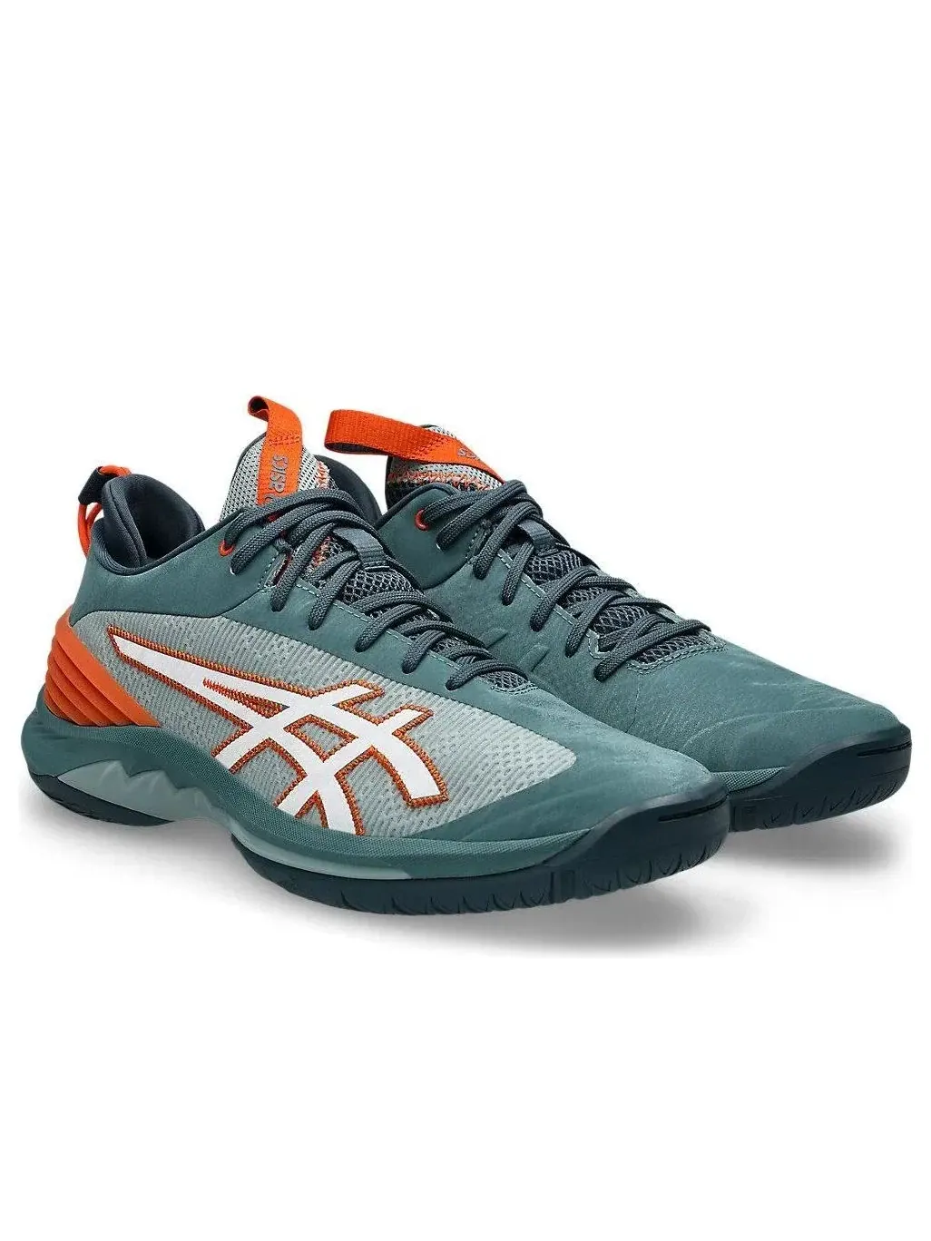 Мужские кроссовки для баскетбола с шнуровкой Gel-Burst ASICS — изображение 3 из 7, бирюзовый