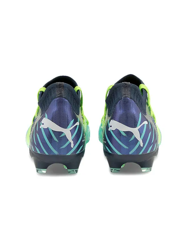 Кроссовки future z 1.2 fg ag 'green glare elektro aqua' Puma — изображение 4 из 4, зеленый