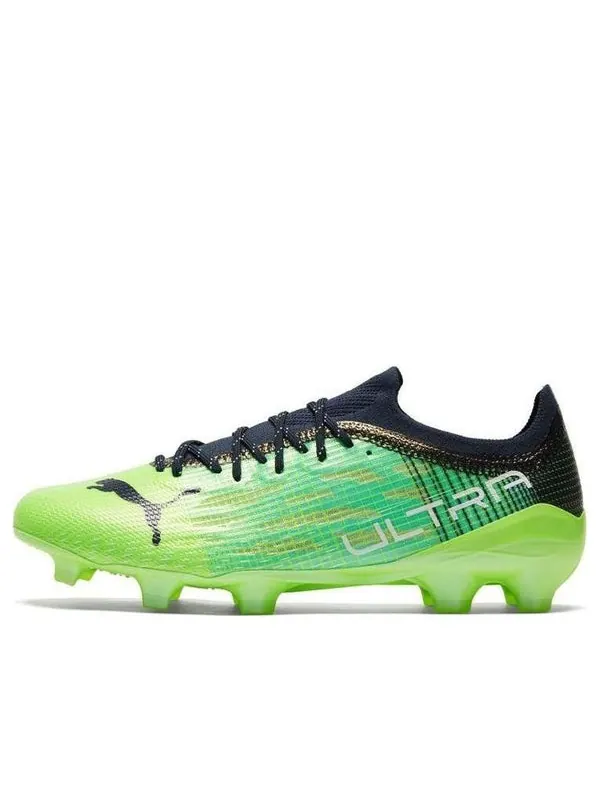 Кроссовки ultra 1.3 fg ag 'green glare' Puma — изображение 1 из 4, зеленый/зеленый/синий