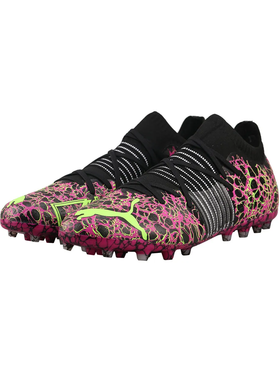 Кроссовки PUMA Future 1.2 MG Origin 'Ultra Magenta Black' — изображение 3 из 4, фиолетовый