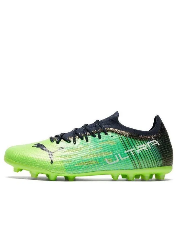 Кроссовки ultra 1.3 mg soccer shoes green/black Puma — изображение 1 из 4, зеленый/черный