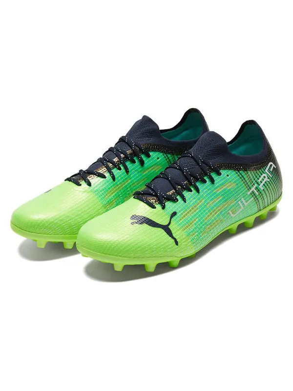 Кроссовки ultra 1.3 mg soccer shoes green/black Puma — изображение 3 из 4, зеленый/черный