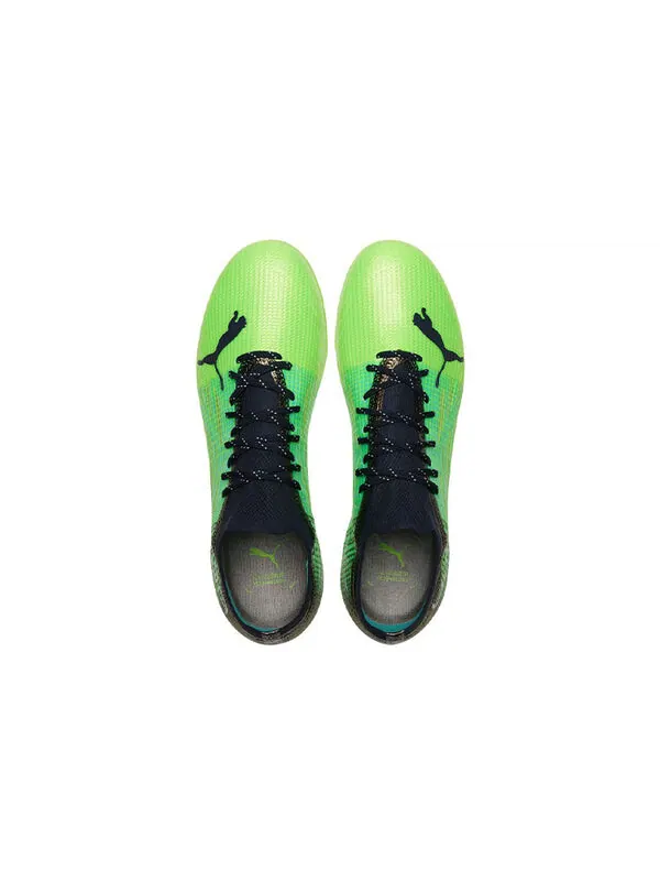 Кроссовки ultra 1.3 mg soccer shoes green/black Puma — изображение 4 из 4, зеленый/черный