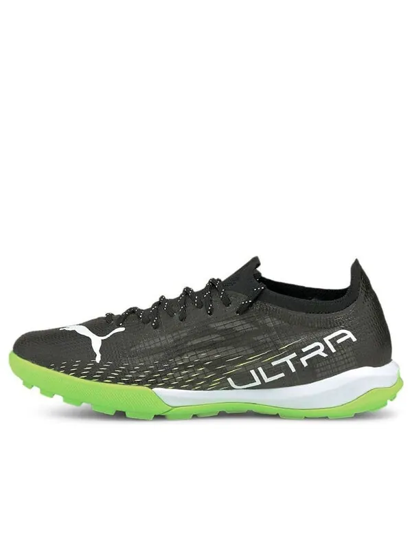 Кроссовки ultra 1.3 pro cage 'black green white' Puma — изображение 1 из 4, черный/зеленый/белый