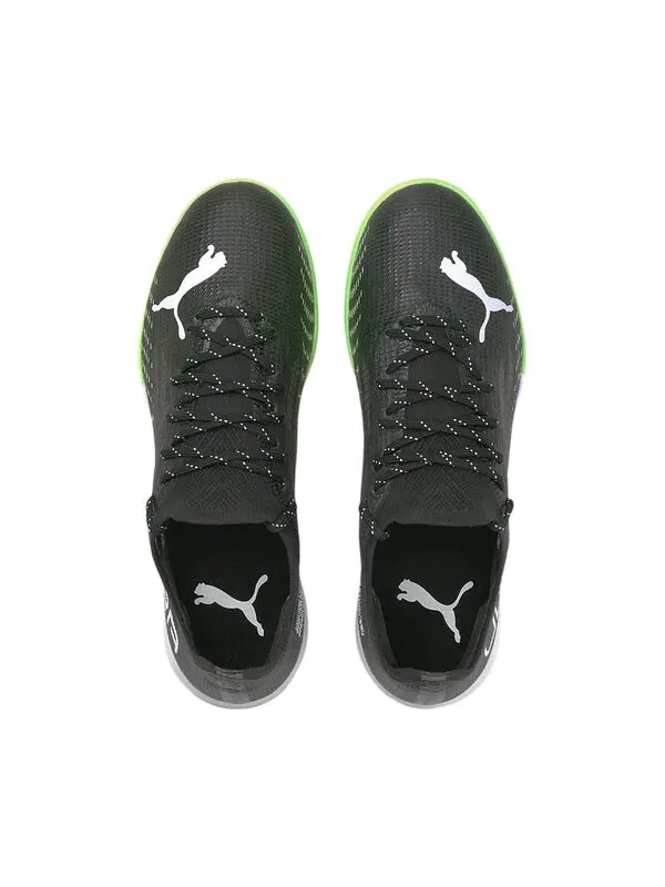 Кроссовки ultra 1.3 pro cage 'black green white' Puma — изображение 3 из 4, черный/зеленый/белый