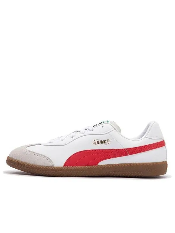 Кроссовки king 21 it football boots 'white red brown' Puma — изображение 1 из 4, белый/красный/коричневый