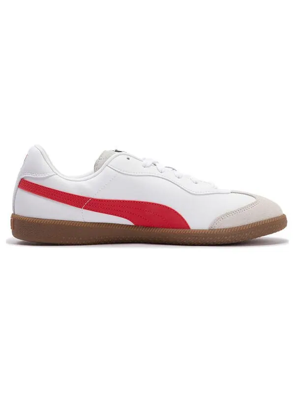 Кроссовки king 21 it football boots 'white red brown' Puma — изображение 2 из 4, белый/красный/коричневый