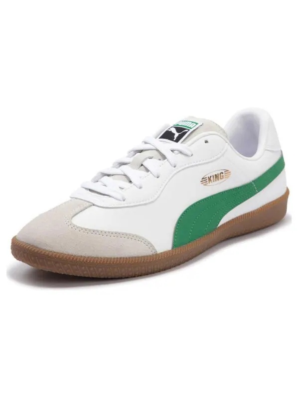 Кроссовки king 21 it football boots 'white green gum' Puma — изображение 3 из 4, белый/зеленый
