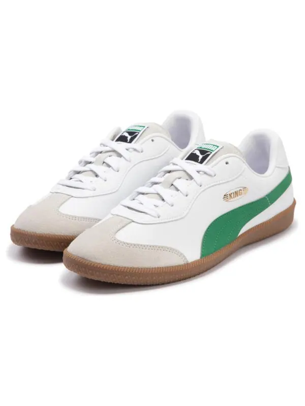 Кроссовки king 21 it football boots 'white green gum' Puma — изображение 4 из 4, белый/зеленый