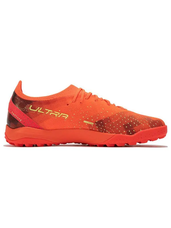 Кроссовки ultra ultimate cage 'fiery coral' Puma — изображение 2 из 4, светлый/черный
