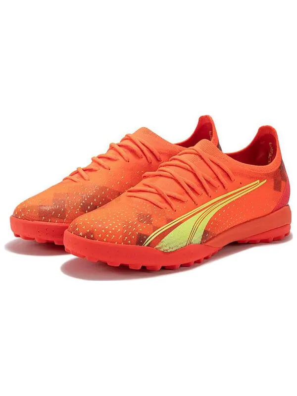 Кроссовки ultra ultimate cage 'fiery coral' Puma — изображение 3 из 4, светлый/черный