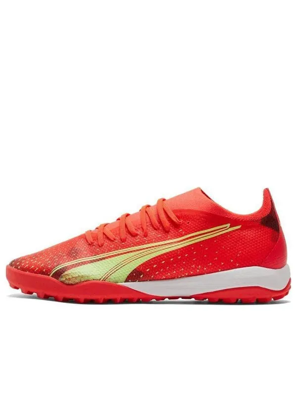 Кроссовки ultra match tt 'orange green' Puma — изображение 1 из 4, оранжевый/зеленый