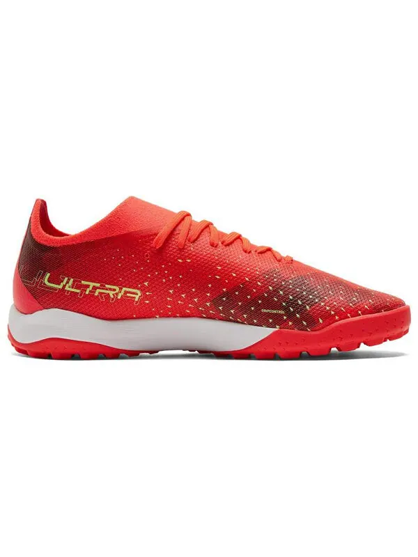 Кроссовки ultra match tt 'orange green' Puma — изображение 2 из 4, оранжевый/зеленый
