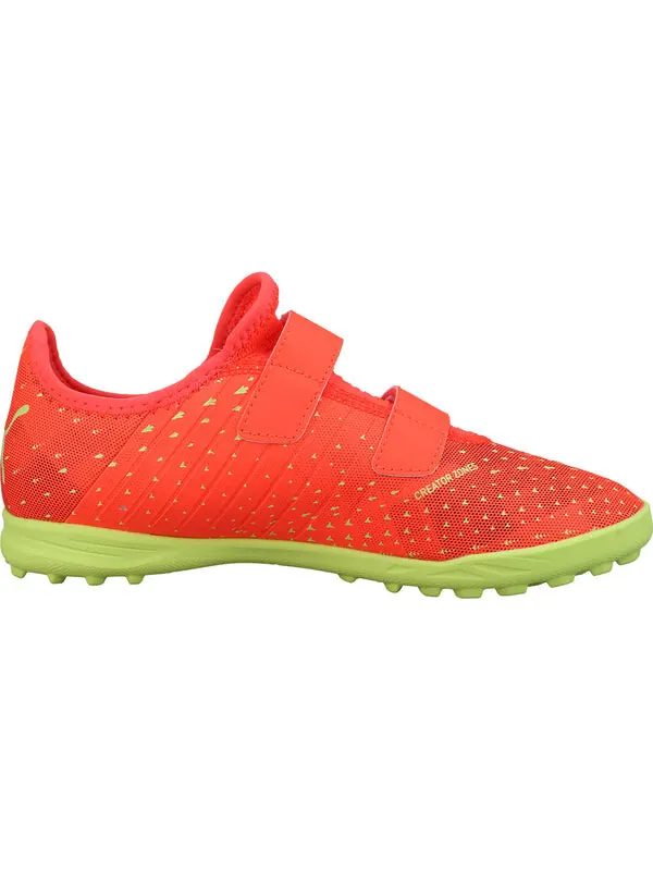 Кроссовки future z 4.4 tt v 'fairy coral x fiji light' Puma — изображение 2 из 4, красный/желтый