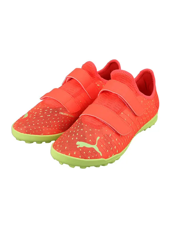 Кроссовки future z 4.4 tt v 'fairy coral x fiji light' Puma — изображение 3 из 4, красный/желтый