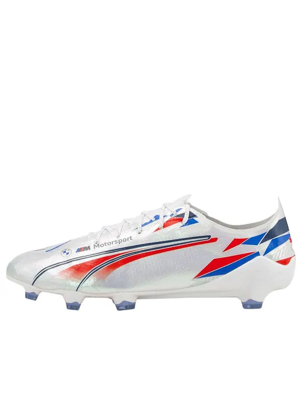 Кроссовки bmw motorsport ultra sl fg 'white fiery red strong blue' Puma — изображение 1 из 4, белый/красный/синий