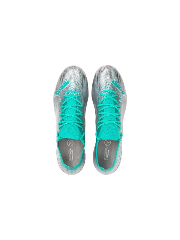 Кроссовки ultra 1.4 fg ag x mercedes-amg petronas f1 'silver spectra green' Puma — изображение 3 из 4, серебристый/зеленый