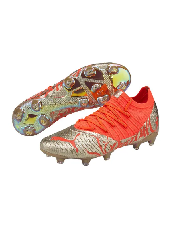 Кроссовки neymar jr x future z 1.4 fg ag 'dream chaser - player's edition' Puma — изображение 3 из 4, золотистый