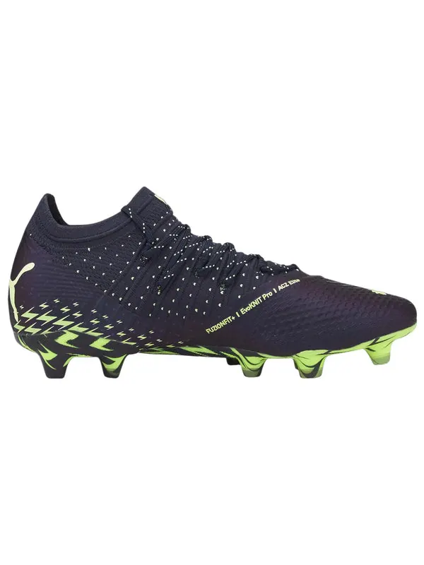 Кроссовки future 1.4 fg ag 'fastest pack - blue' Puma — изображение 2 из 4, желтый