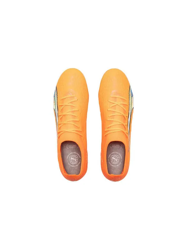 Кроссовки ultra ultimate fg ag 'supercharge pack' Puma — изображение 4 из 4, оранжевый/белый/синий