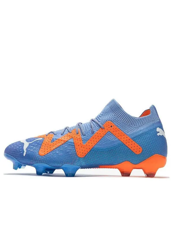 Кроссовки future ultimate fg ag 'supercharge pack - blue glimmer' Puma — изображение 1 из 4, синий/белый/оранжевый