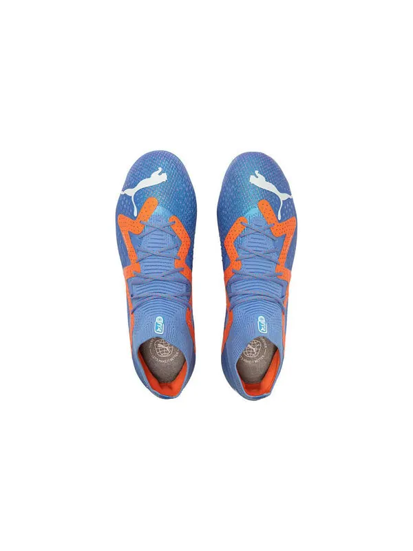 Кроссовки future ultimate fg ag 'supercharge pack - blue glimmer' Puma — изображение 4 из 4, синий/белый/оранжевый