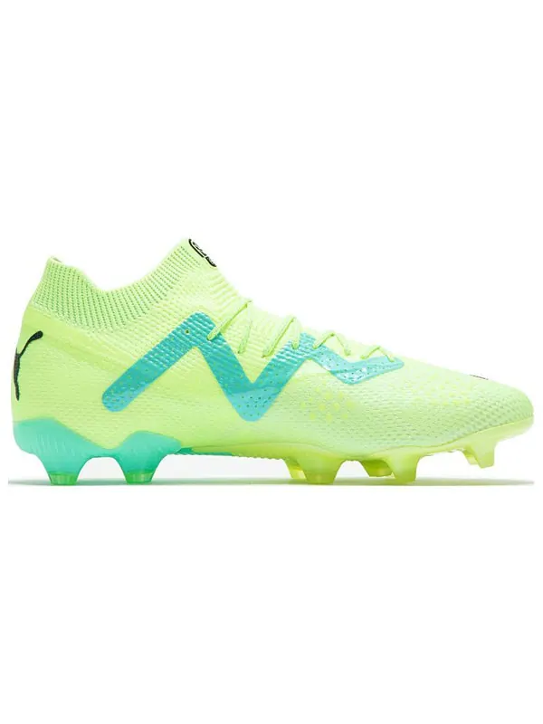 Кроссовки future ultimate fg ag 'electric peppermint fast yellow' Puma — изображение 2 из 4, желтый/черный