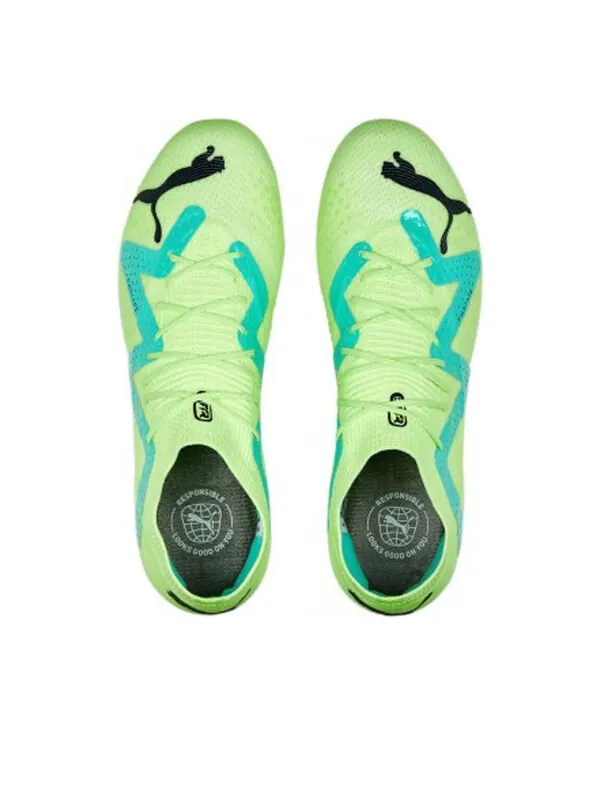Кроссовки future ultimate low fg/ag 'green' Puma — изображение 4 из 4, зеленый