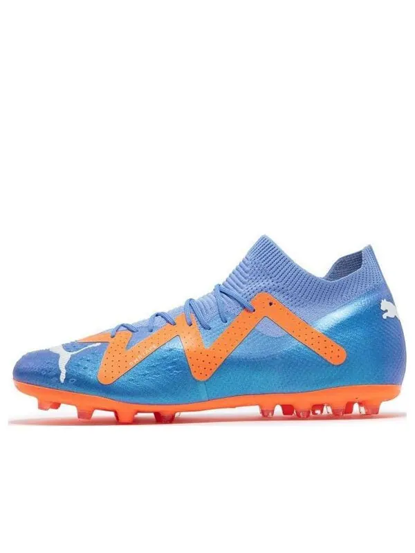 Кроссовки future pro mg 'blue glimmer orange' Puma — изображение 1 из 4, синий/белый/оранжевый