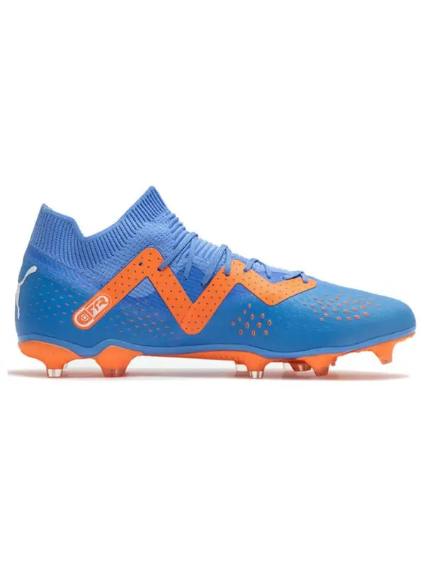 Кроссовки future match fg ag 'supercharge pack - blue glimmer' Puma — изображение 2 из 4, синий/белый/оранжевый