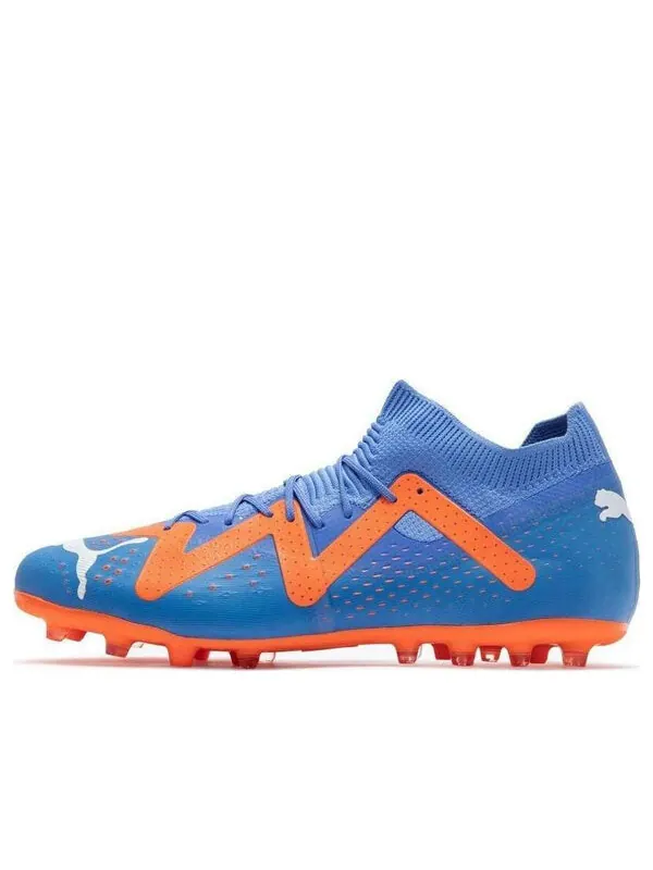 Кроссовки future match mg 'blue/orange' Puma — изображение 1 из 4, синий/оранжевый