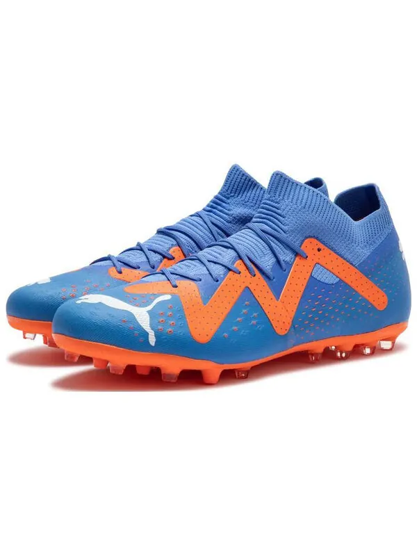 Кроссовки future match mg 'blue/orange' Puma — изображение 3 из 4, синий/оранжевый