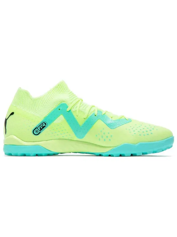 Кроссовки future match tt football boots 'electric peppermint' Puma — изображение 2 из 4, желтый/черный