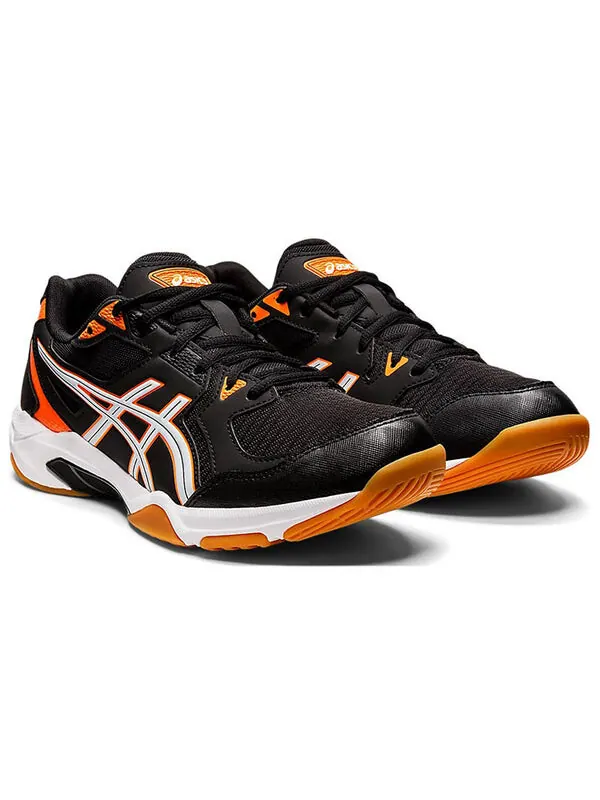 Кроссовки Gel Rocket 10 2e широкие Asics — изображение 3 из 4, черный оранжевый