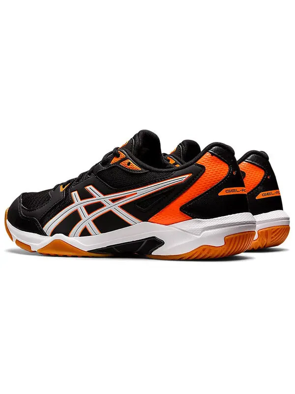 Кроссовки Gel Rocket 10 2e широкие Asics — изображение 4 из 4, черный оранжевый