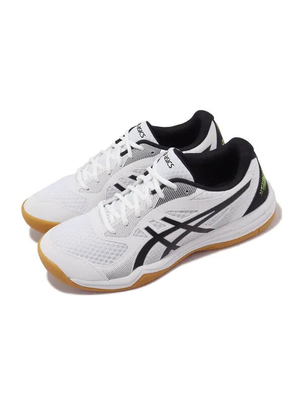 Кроссовки upcourt 5 Asics — изображение 3 из 4, белый/черный/желтый