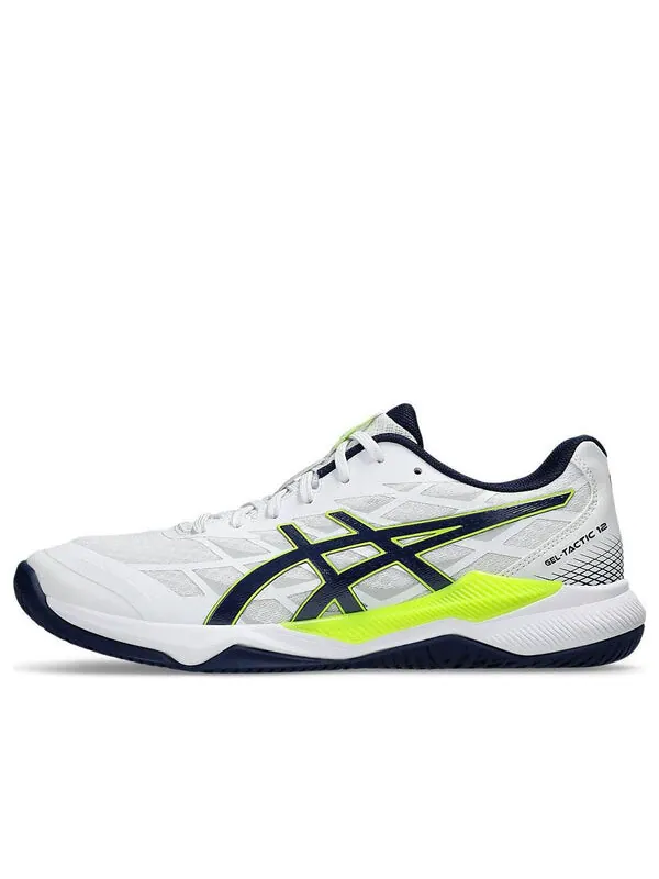 Кроссовки гель тактик 12 Asics — изображение 1 из 4, белый/синий