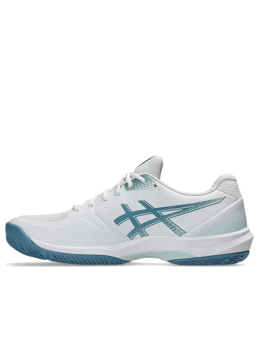 Кроссовки ASICS Court Hunter FF 'White Saba Blue' 1071A111-103 — изображение 1 из 7, белый