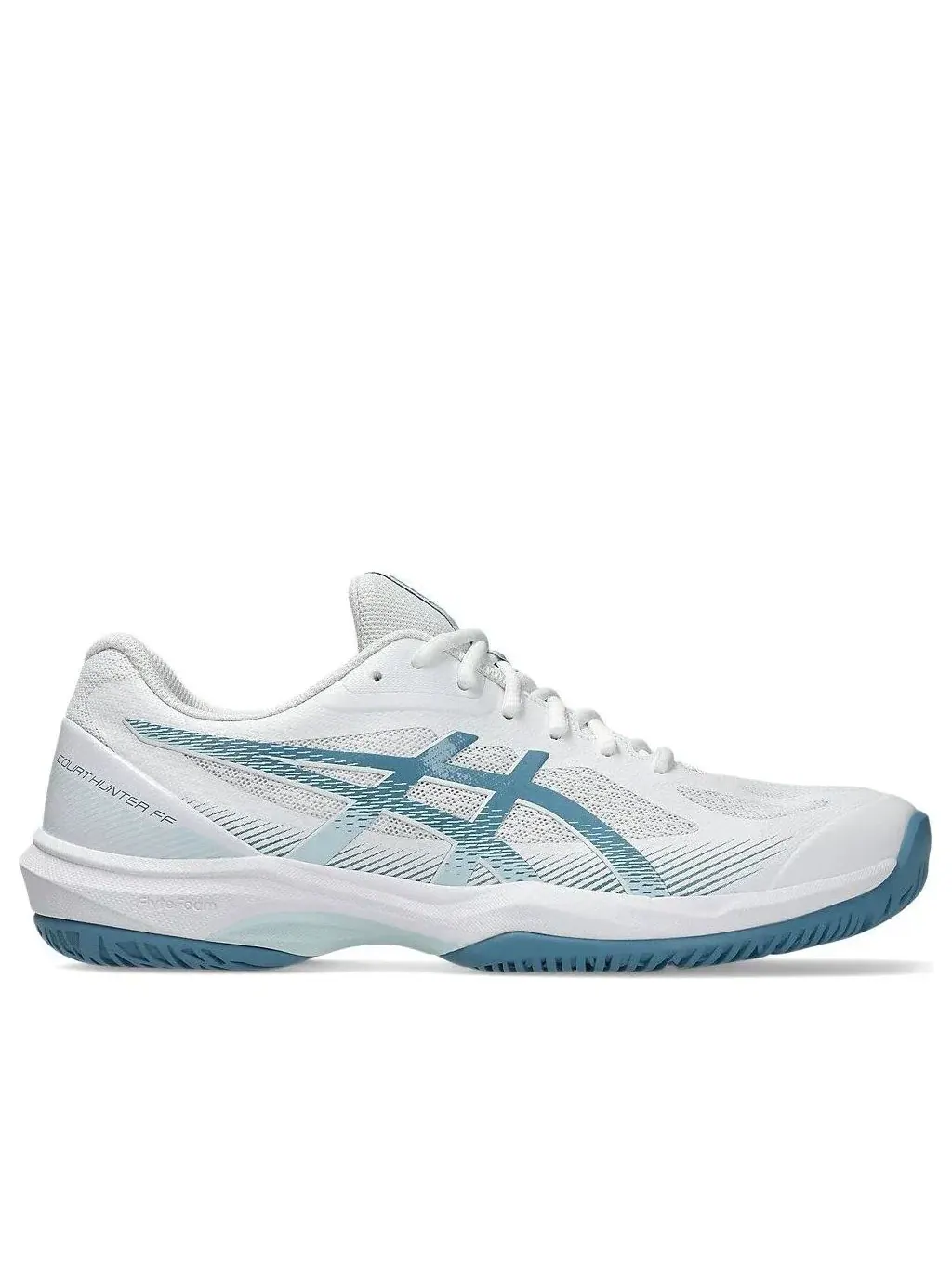 Кроссовки ASICS Court Hunter FF 'White Saba Blue' 1071A111-103 — изображение 2 из 7, белый
