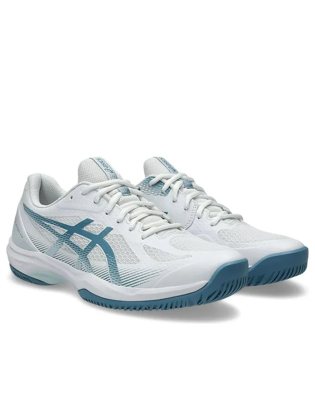 Кроссовки ASICS Court Hunter FF 'White Saba Blue' 1071A111-103 — изображение 3 из 7, белый
