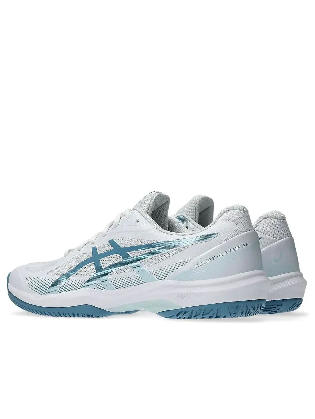 Кроссовки ASICS Court Hunter FF 'White Saba Blue' 1071A111-103 — изображение 4 из 7, белый