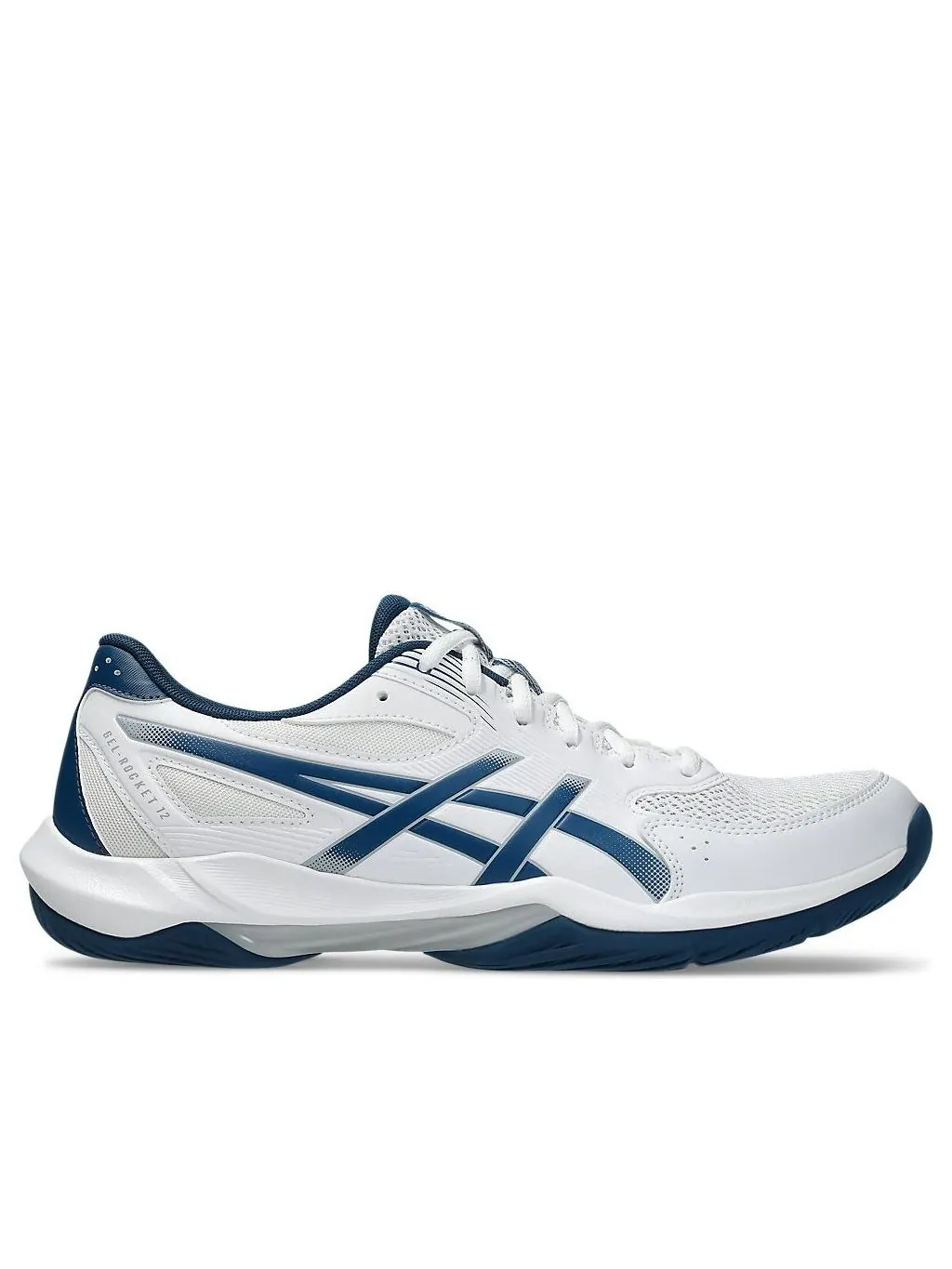 Asics Gel-Rocket 12 'White Mako Blue' — изображение 2 из 7, белый/синий