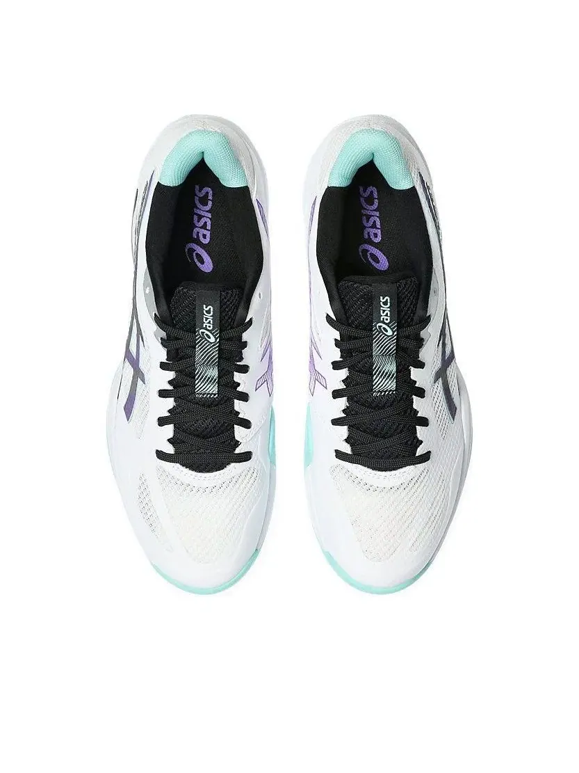 Мужские кроссовки с шнуровкой для тенниса ASICS Gel-Blade — изображение 6 из 7, белый