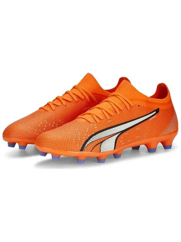 Кроссовки ultra match hg shoes 'orange' Puma — изображение 3 из 3, оранжевый/белый/черный