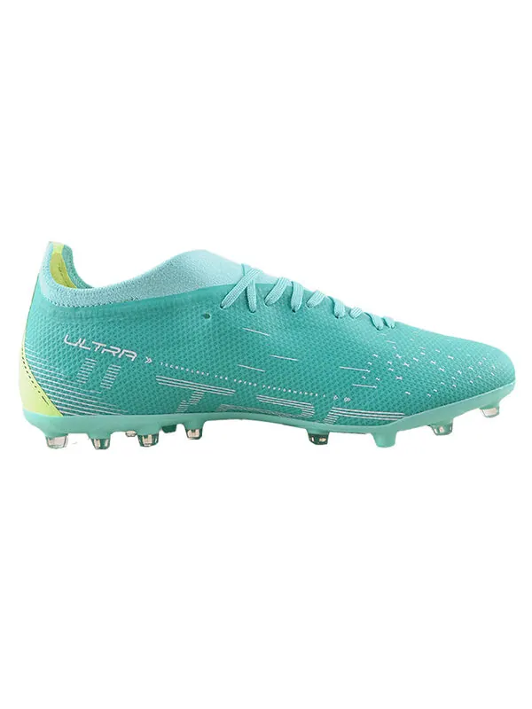 Кроссовки ultra match mg 'electric peppermint fast yellow' Puma — изображение 2 из 4, белый/желтый