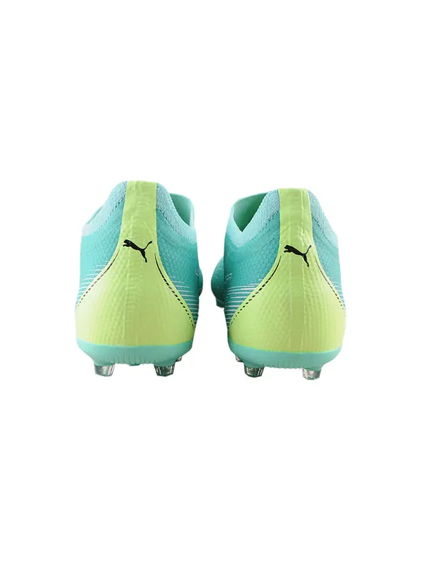 Кроссовки ultra match mg 'electric peppermint fast yellow' Puma — изображение 4 из 4, белый/желтый