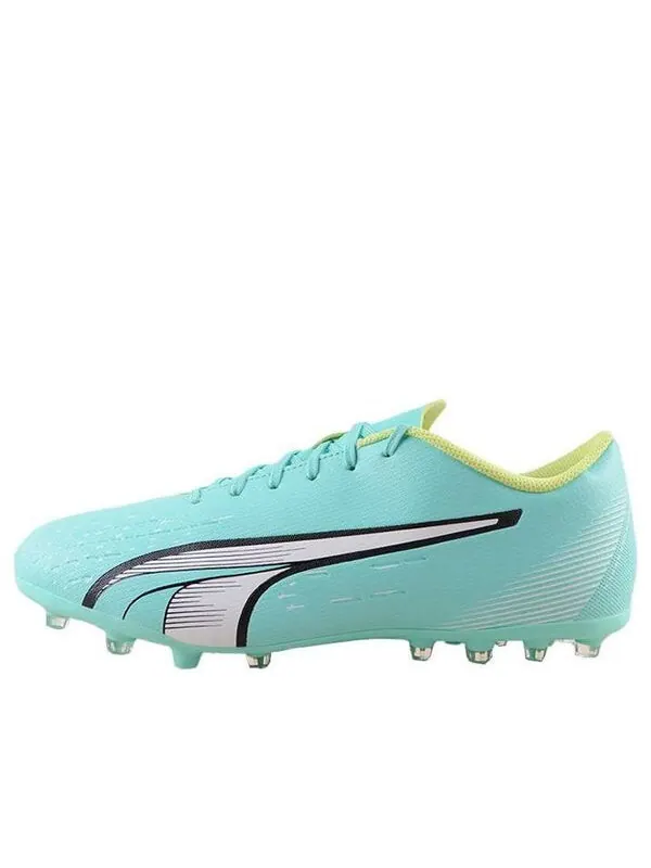 Кроссовки ultra play mg football boots 'aqua blue' Puma — изображение 1 из 4, голубой синий/белый