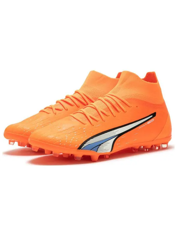 Кроссовки ultra pro mg 'ultra orange' Puma — изображение 3 из 4, оранжевый-белый-синий