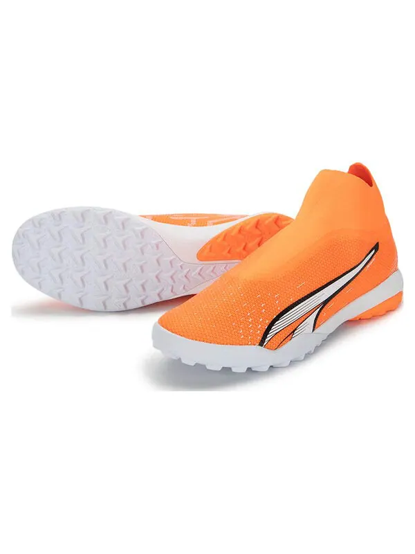 Кроссовки ultra match + ll tt 'ultra orange' Puma — изображение 2 из 4, оранжевый-белый